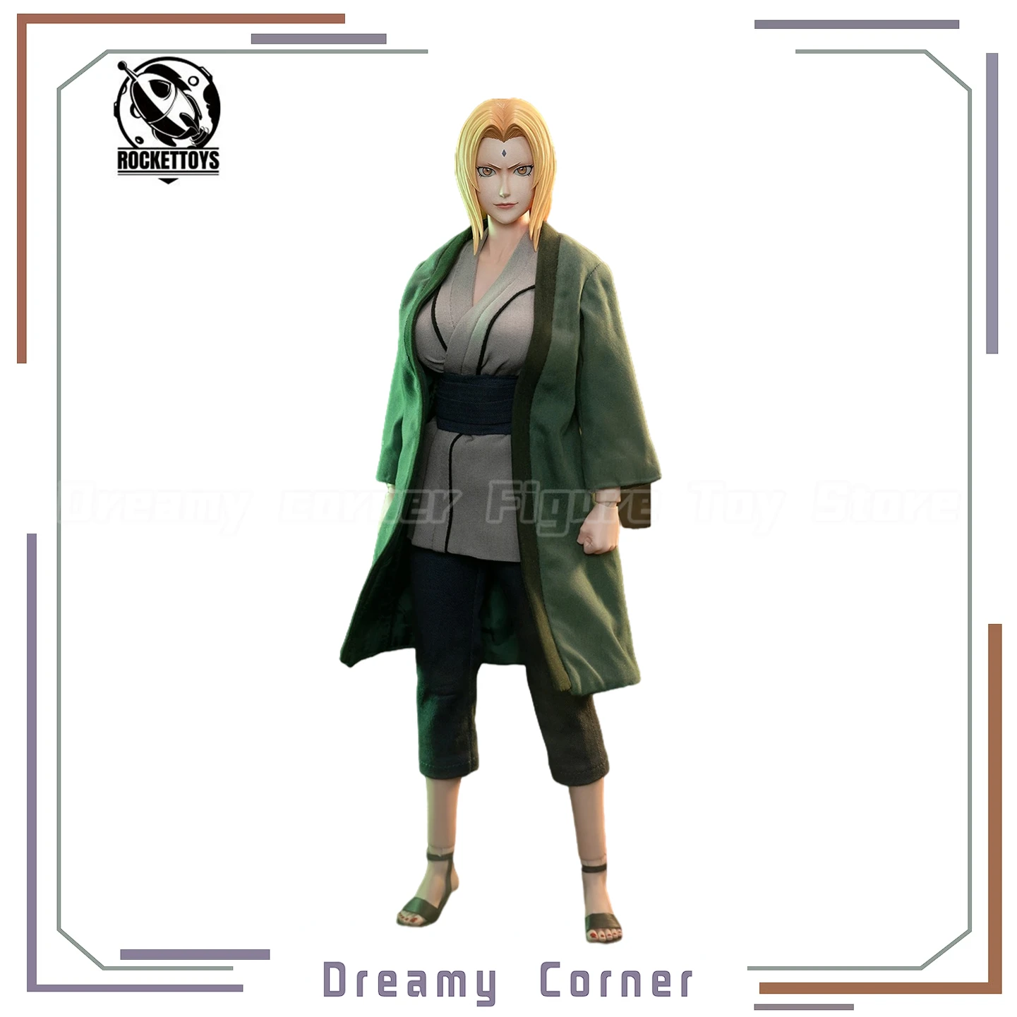 

В наличии: Оригинальная коллекционная фигурка RocketToys ROC-009 NARUTO Shippuden Tsunade 1/6, игрушка-украшение