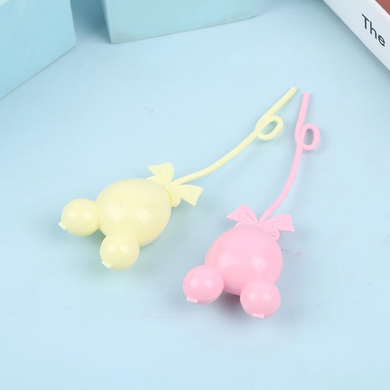 Ballons de Simulation pour maison de poupée, jouets miniatures colorés, accessoires de décoration pour maison de poupée, 3 pièces/ensemble, 1/12