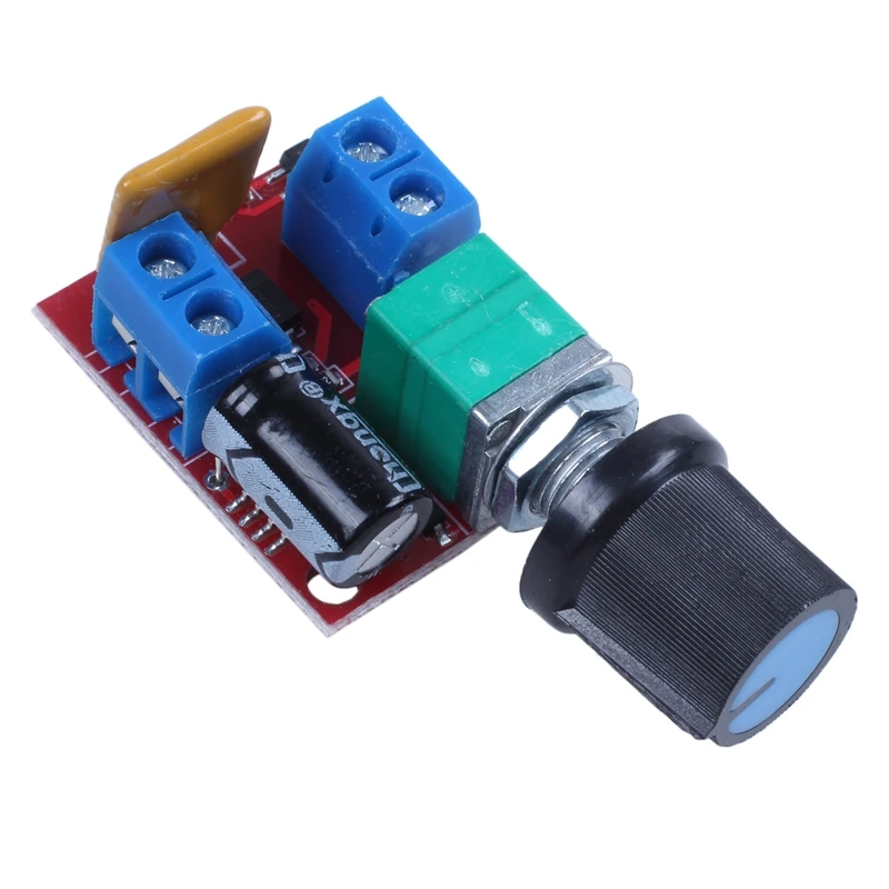 Mini silnik prądu stałego regulator prędkości PWM 3V 6V 12V 24V 35VDC 90W 5a sterowanie prędkością silnika DC przełącznik LED ściemniacz