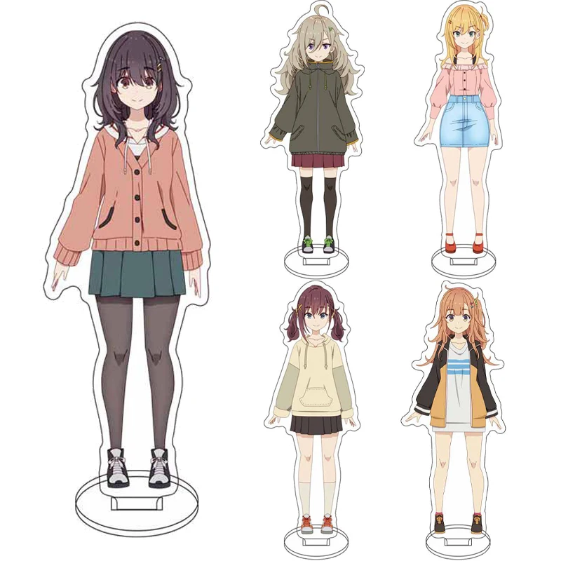 16CM Anime ‌ Food for the Soul Figur Shinon Ogawa Mako Kawai Kurea Kotachi Nana Hoshi Acryl-Ständer Cosplay-Ornamente Geschenke