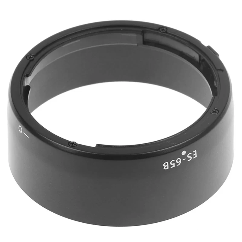 Capot d'objectif d'appareil photo ES65B ES-65B la couverture de pare-soleil pour IL EOS R RP R5 R6 avec RF 50Mm F1.8 STM