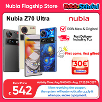 Nubia Z70 Ultra 5g Smartphone Snapdragon 8 Elite 6.85'' 144Hz Oled Screen 6150 Mah Battery 64Mp Camera Android 15 Nfc Ip 68&69 Global Version Telephone
