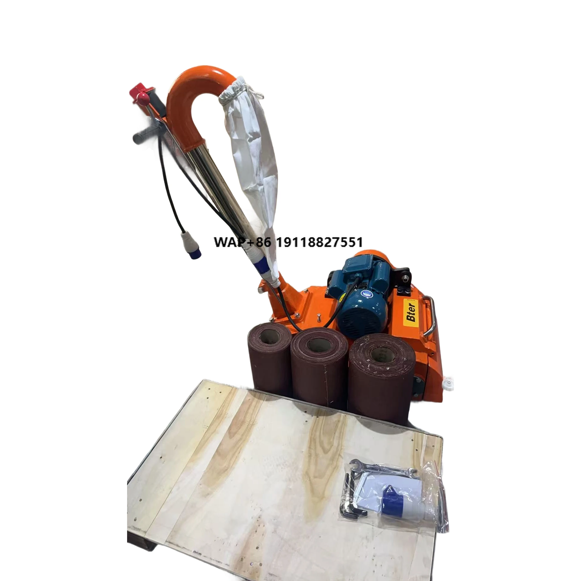Professional Wooden Floor Sanding Machine with Precise Operation and Efficient Wooden Board Polishing Machine