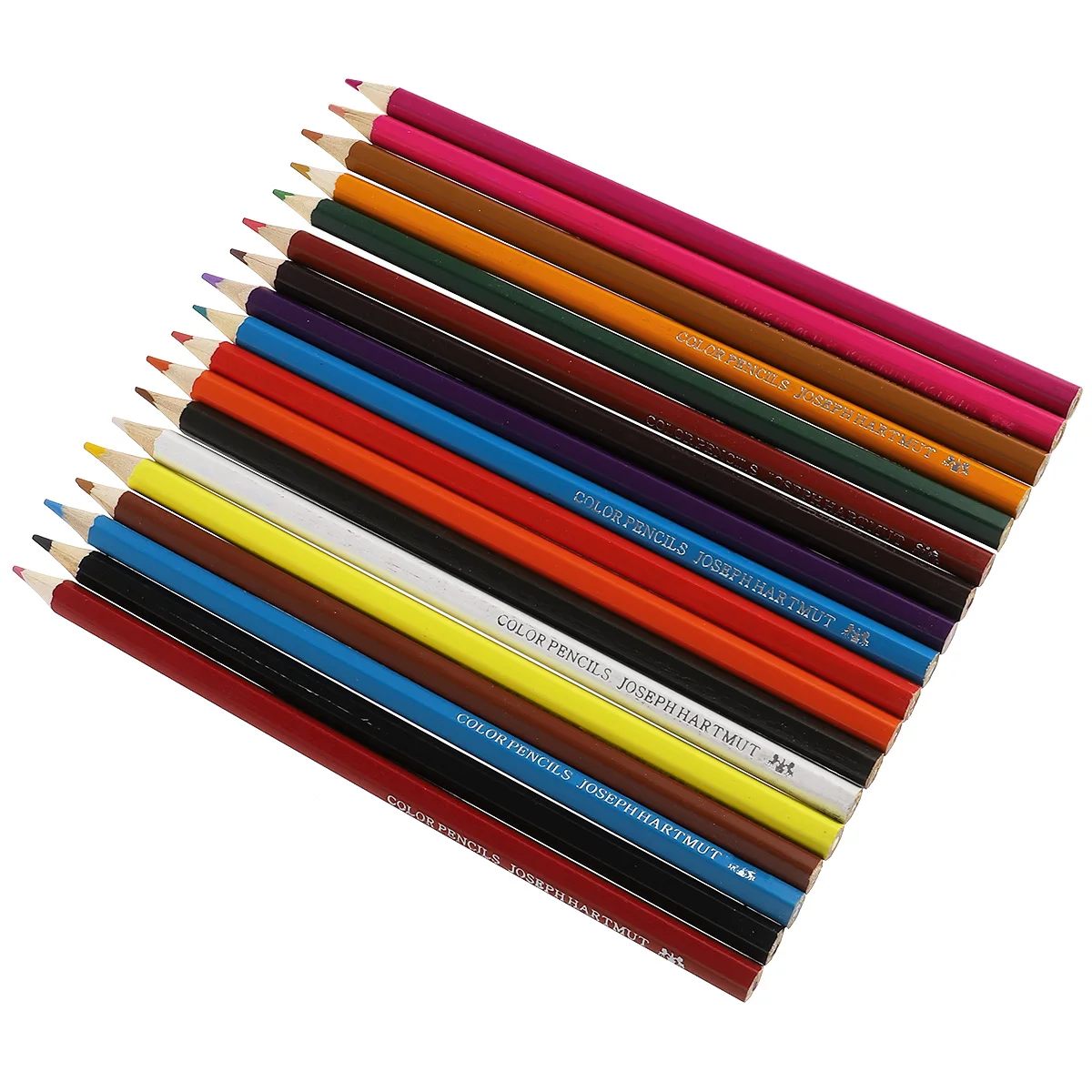 

18 Colors Colored Pencils Drawing Painting Eco Friendly Basswood Kids Sketching Long Lasting Vivid Smooth Safe