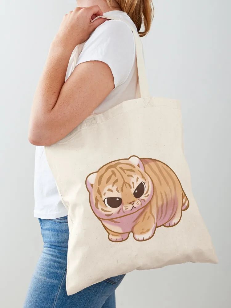 

Chonky Tiger Tote Bag bag for beach tote bags cloth bags university shopper bag Cloth bags