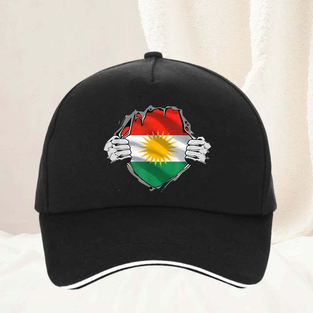 

Arrival Kurdistan Flag baseball cap Summer Outdoor Adjustable Hat All Seasons Travel Gift Headwear