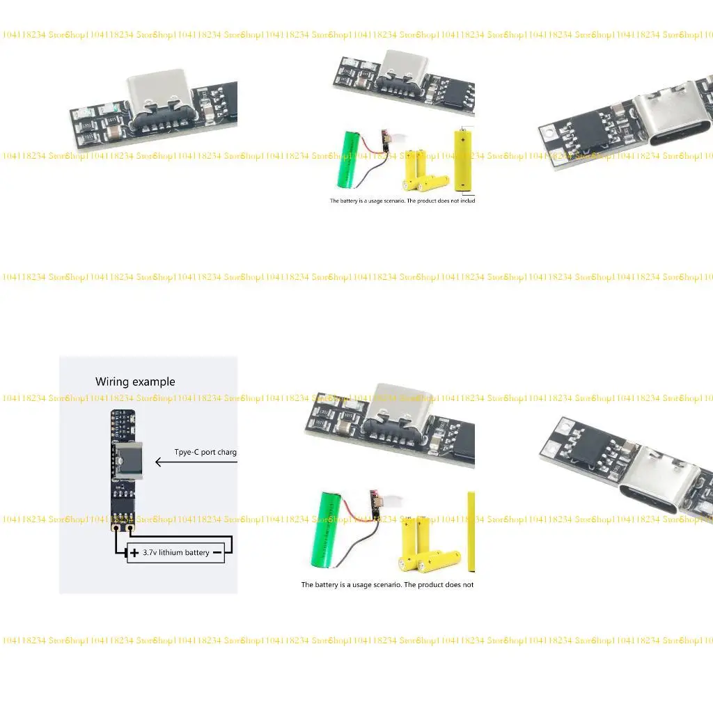 

P9FB Type C USB 3.7V 18650/27100/32700 Lithium Battery Charging Board Charging Module