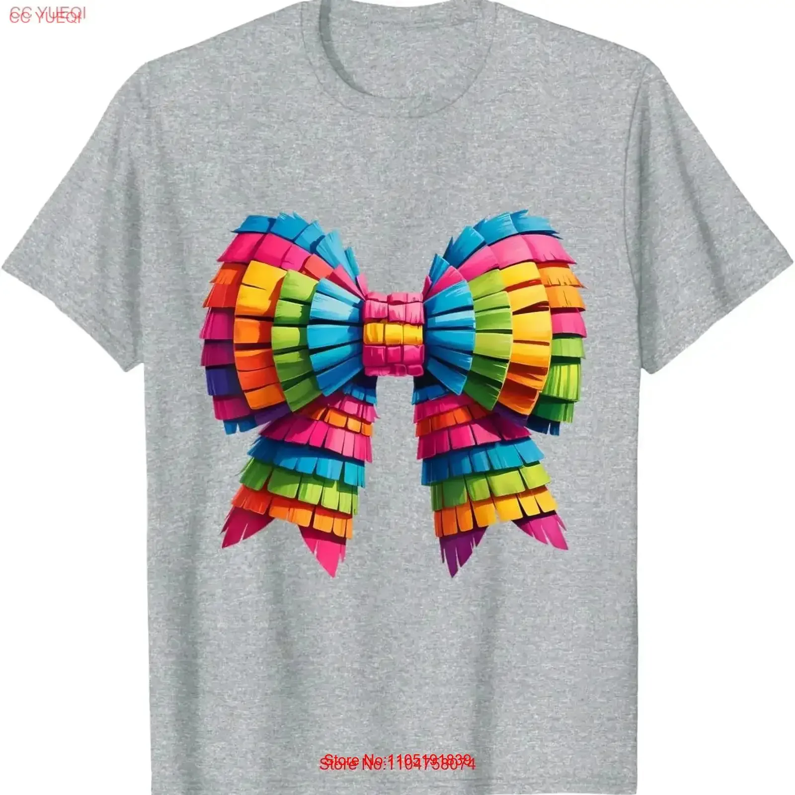 

Милая футболка с бантиком и забавным дизайном Five De May, винтажная стираная дышащая дизайнерская одежда, мужская растянутая повседневная винтажная одежда