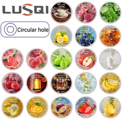 LUSQI 1PC Flavor Pods Fruit Scent Sport Water Bottle Flavor Pod for Flavor Drinking Bottle Flavor Ring Pod