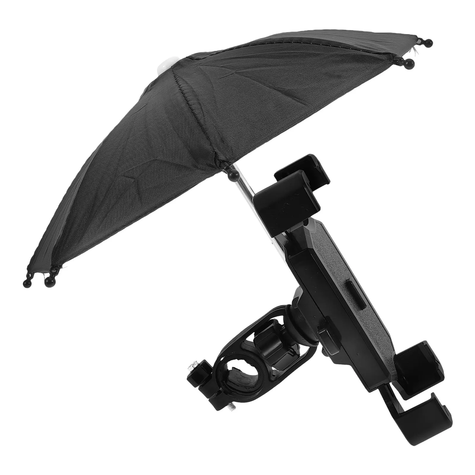 

1Set Cute Shockproof Universal Phone Holder with Umbrella for Electric Bike Motorcycle Bicycle Sun Rain Protection Navigation