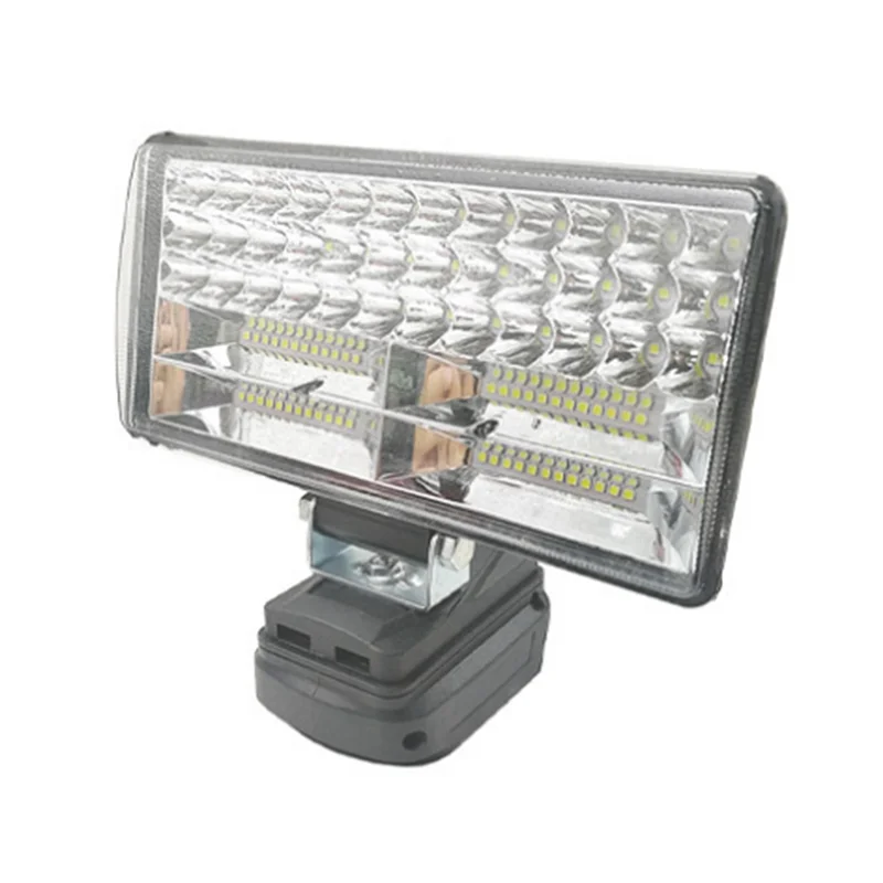 Vlag 8Inch Led Light Work Light Spotlight Outdoor Work Fishing Emergency Tool Light Compatible With 18V  Battery