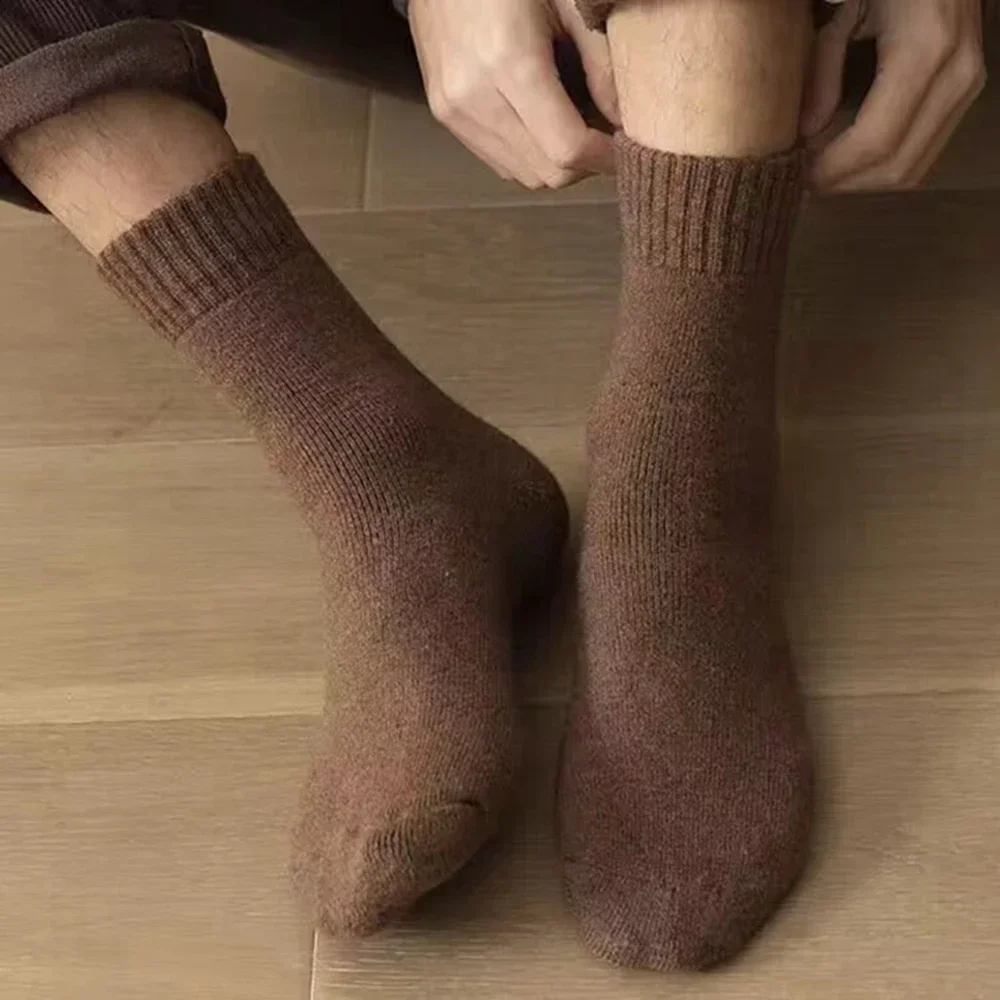 Kaus kaki katun pria, produk baru kaus kaki kapal tersembunyi, mulut dangkal, kaus kaki pemanas