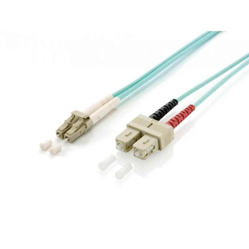 Equip fiber optic connection Cable LC/SC-OM3 1m EQ255311 tintasycartuchos.com