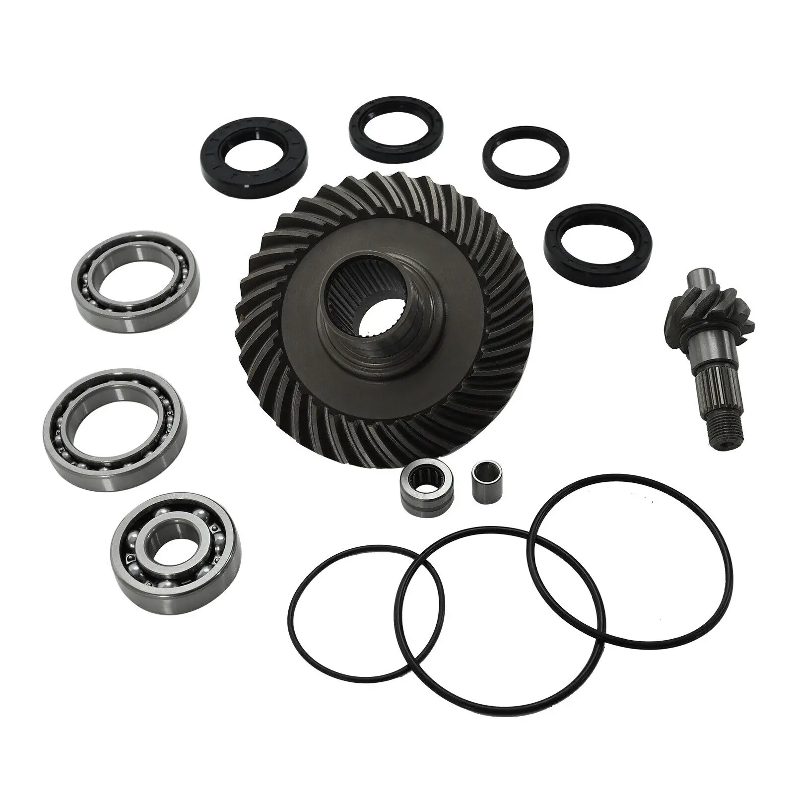 Rear Differential Ring Pinion Gear Bearing Kit For 88-00 Honda Fourtrax TRX300FW