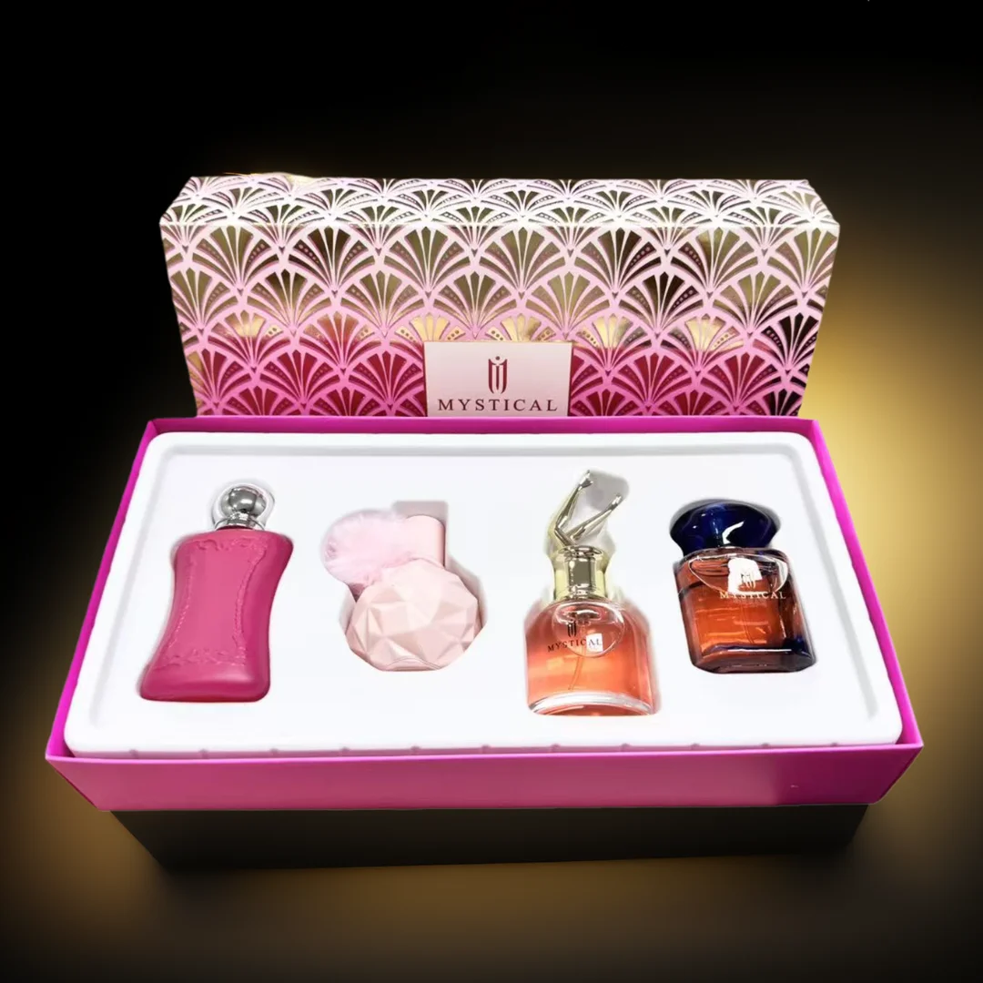 MYSTICAL Confezione regalo profumo da donna, fragranza fresca duratura, unisex, viaggio, festa della mamma, San Valentino, regalo di compleanno