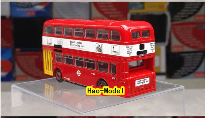 EFE Leyland Double Decker Bus Modelo, Alloy Diecast, Brinquedos Infantis, Presentes de Aniversário Meninos, Passatempo, Exibir Coleção Ornamentos, 1: 76