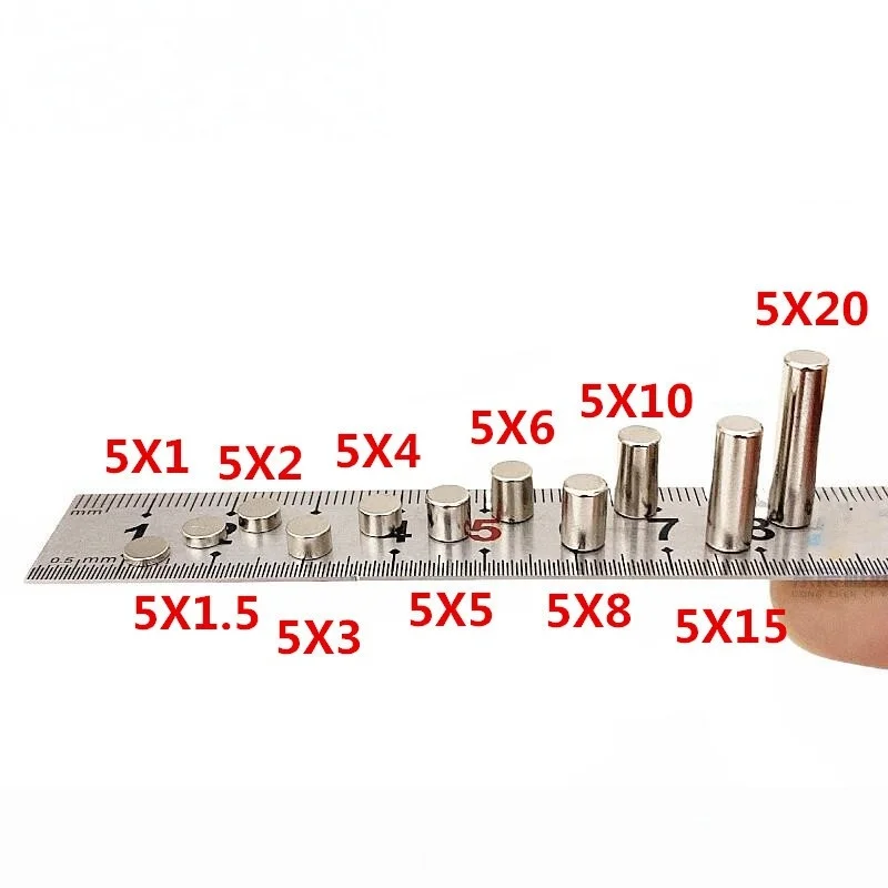 5x6mm Round strong magnets 5*6mm for organizing memos, photos, and DIY on fridges and cabinets 5x6mm