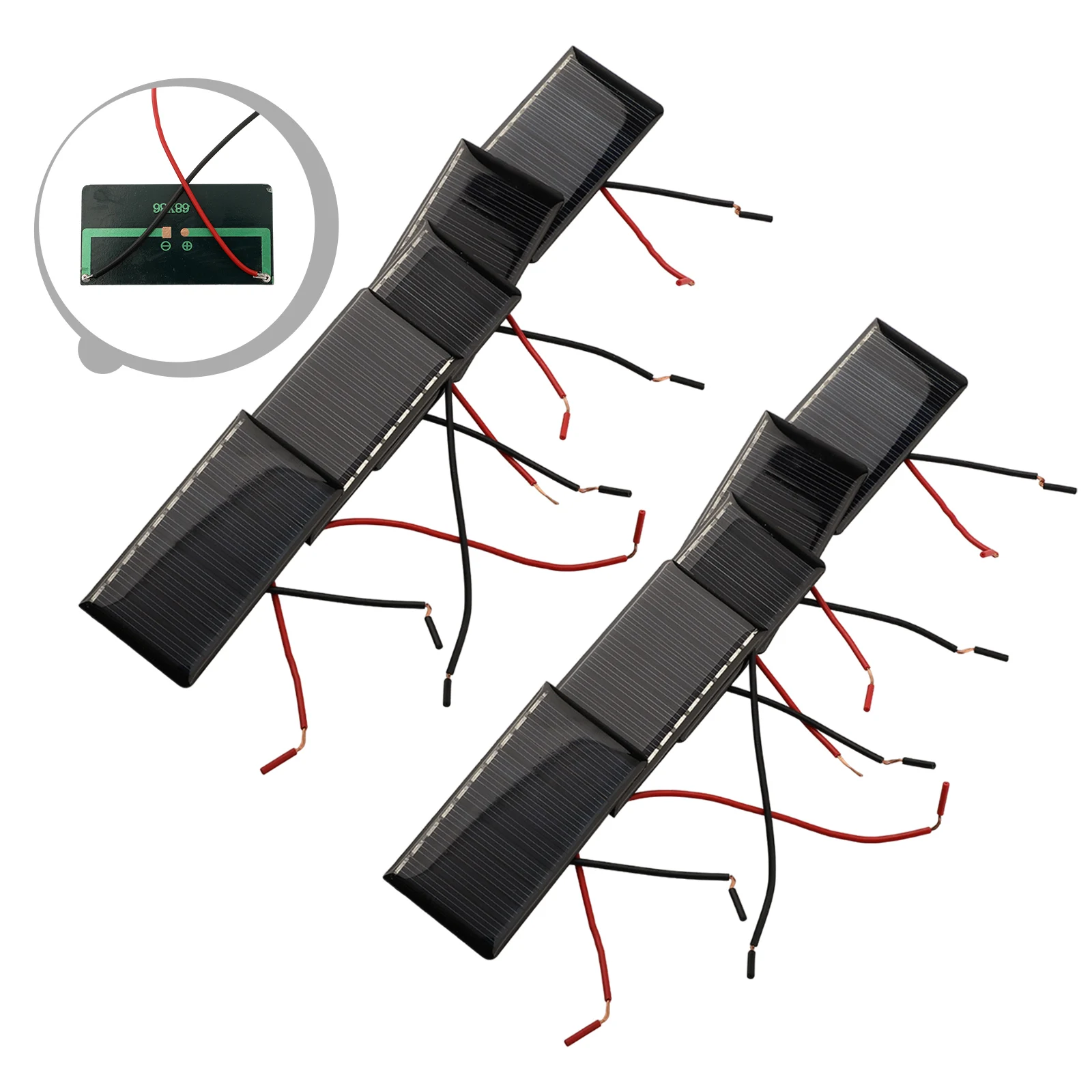 Efficient Portable Solar Panel 5V 60mA for DIY Projects for Small Electronics and Renewable Energy Applications