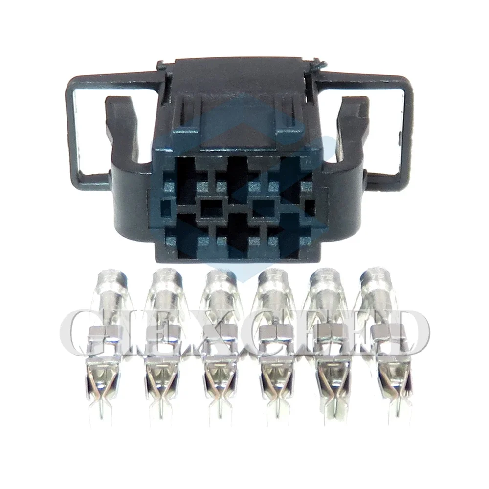 

2 Sets 6 Pin 3.5 Series Car Memory Seat Adjustment Taillight Wiring Socket AC Assembly For VW Audi Brake Turn Signal Lamps Plug