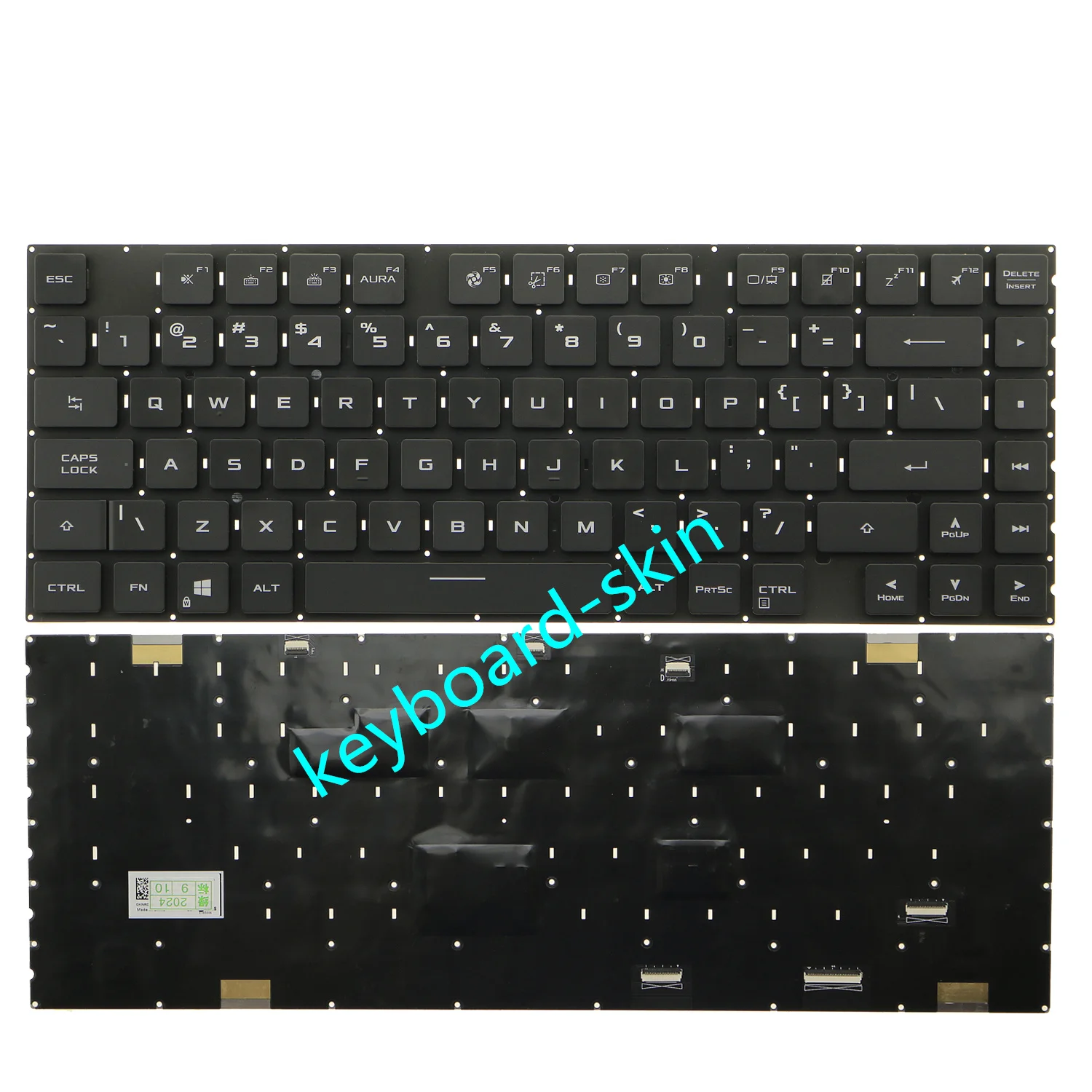 New interface UI Backlit No-Palmrest Keyboard For ASUS ROG G15533Q G533QS G533QR laptop