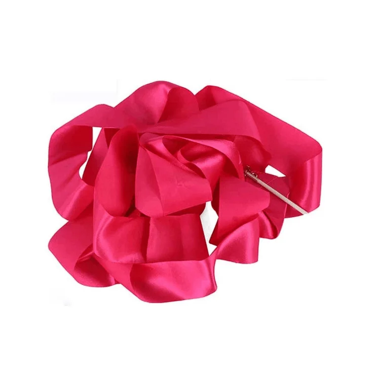 무지개 다채로운 체조 리본/댄스용 리본