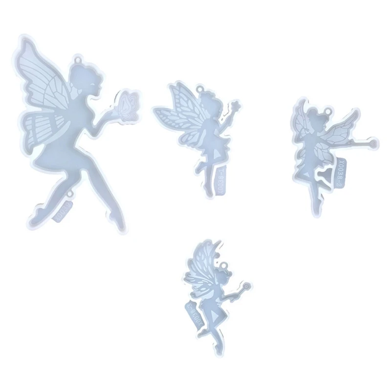 Creative Fairys Winds Silicone Molding Tool Home Decorations Mould Epoxy Wall Hanging Pendant Mould