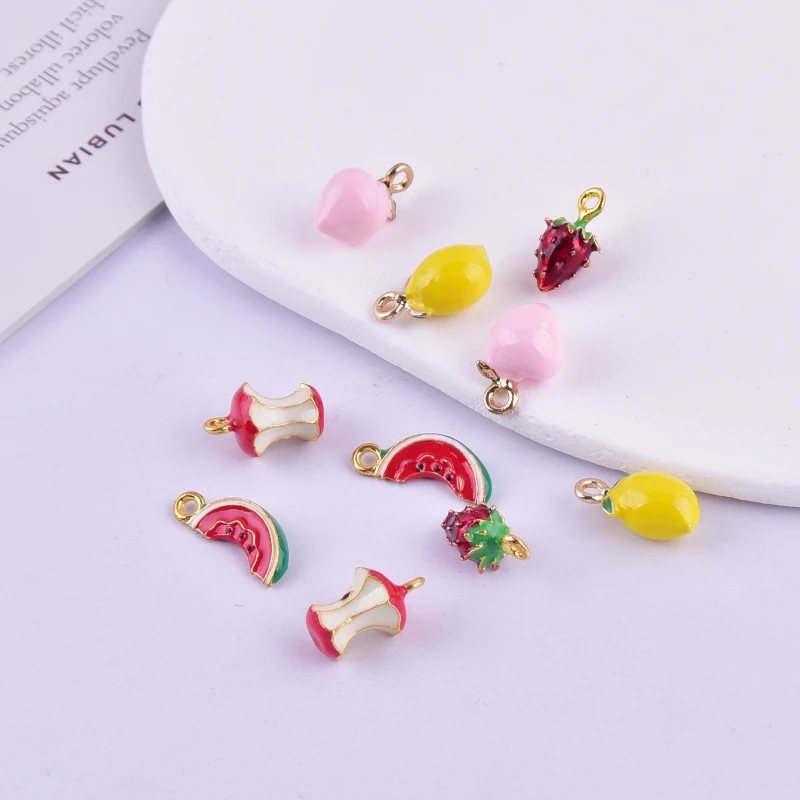 10pcs/pack Fashion Circus Clown Elephant Carousel Resin Bear Charms Pendant for Jewelry Making Craft DIY