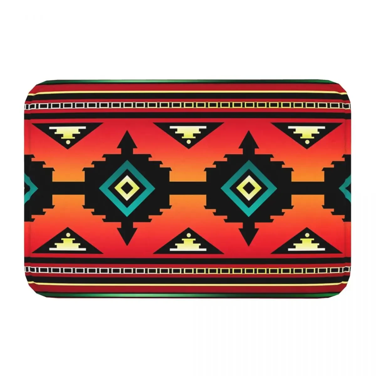 Non-slip Doormat Canyon Navajo Carpet Living Room Kitchen Mat Welcome Indoor Decorative