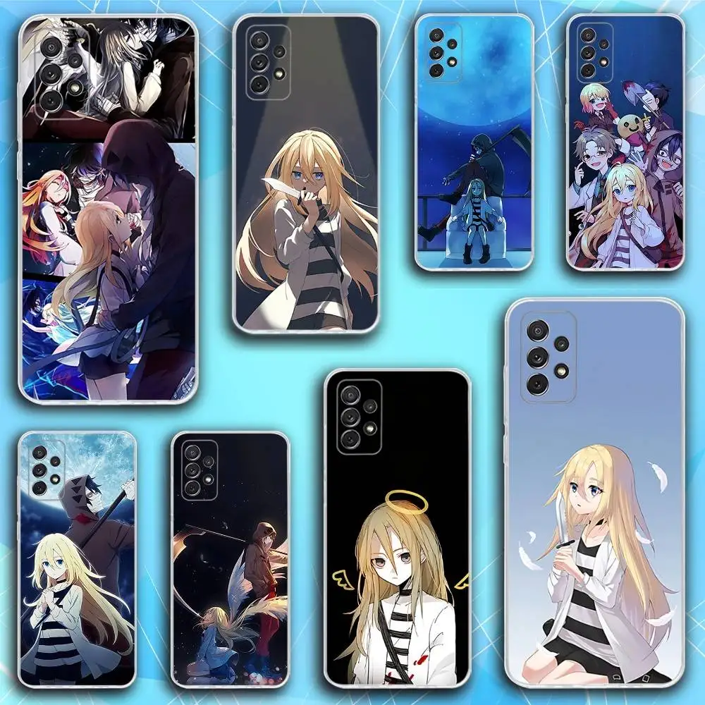 

A-Angels of Anime Death Phone Case For Samsung S30,23,21,22,20, FE lite,S10,9,8,7 PIus Note20ultra Soft Transparent