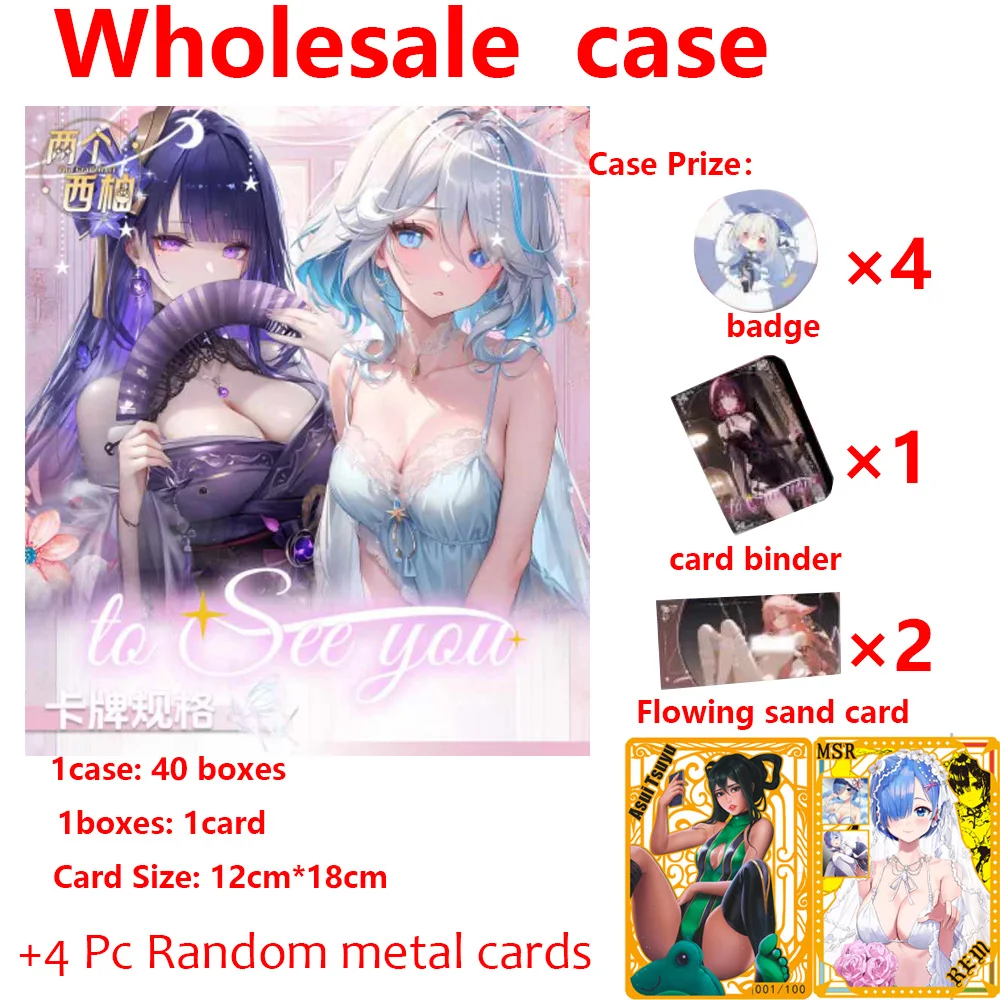 Wholesale Goddess Story TO See YOU Collection Cards WaifuBooster Box Toys And Hobbies Holiday Gift