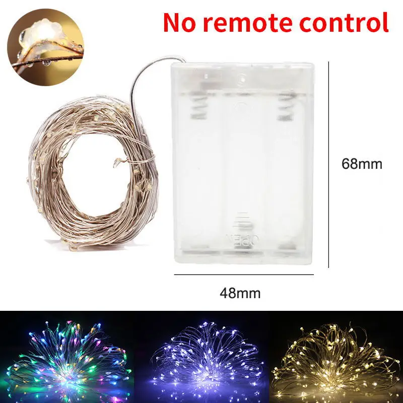 PALONE Solar String Lights RGB Outdoor Waterproof Christmas Atmosphere Lights LED Balcony Garden Garden Decorative Lights