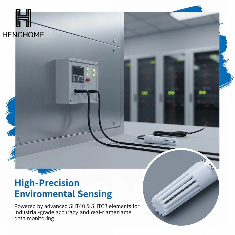 1pc SHT20 SHT30 Digital High Precision Temperature Humidity Sensor Module I2C Output Probe Anti Condensation Industrial Grade
