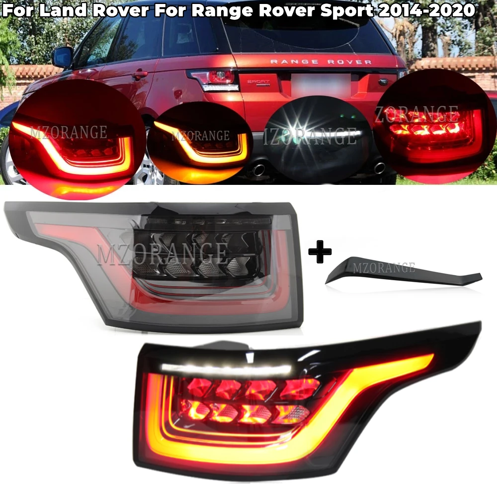 LED Rear Brake Tail Lights New Upgraded For Land Rover For Range Rover Sport 2014 2015 2016 2017 2018 2019 2020 Accessories