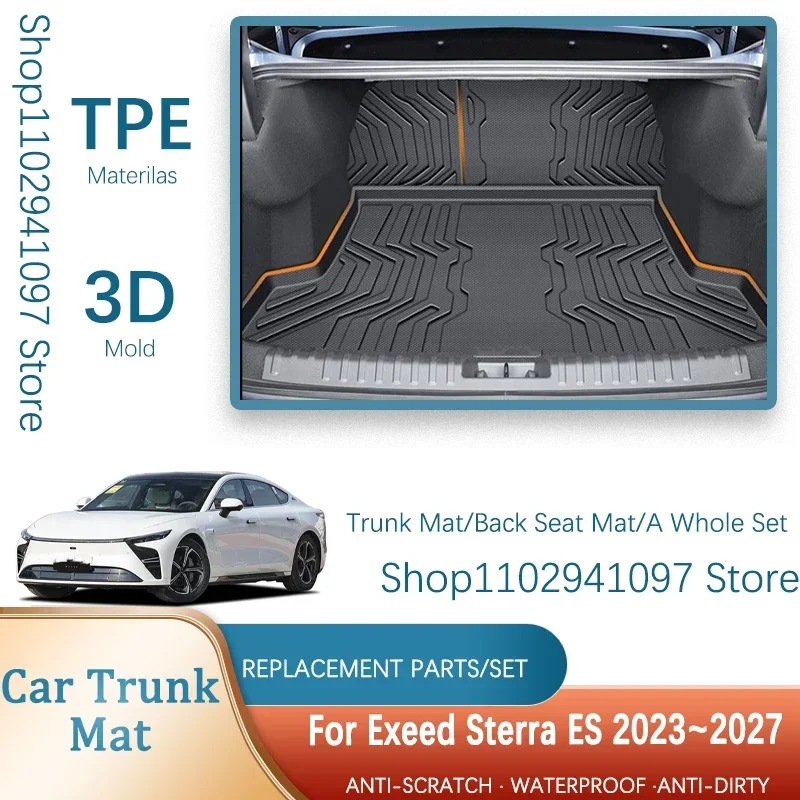 

Car Cargo Cover For Exeed Sterra Exlantix ES E03 2023 2024 2025 2026 2027 Anti-dirty Rear Trunk Mat Storage Pad Auto Accessories