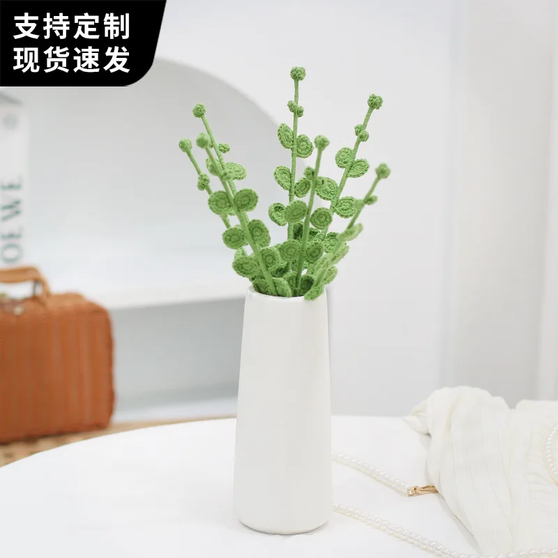 Eucalyptus Leaf Dried Flower Finished ProductinsInternet Celebrity Plant Nordic Style Hand-Woven Preserved Fresh Flower