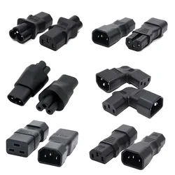 Universele IEC320 C13 C14 Om C5 C6 C7 C8 C19 C20 C21 Convert Connector Ups Pdu Man-vrouw Eu Us Power Plug Adapter Socket