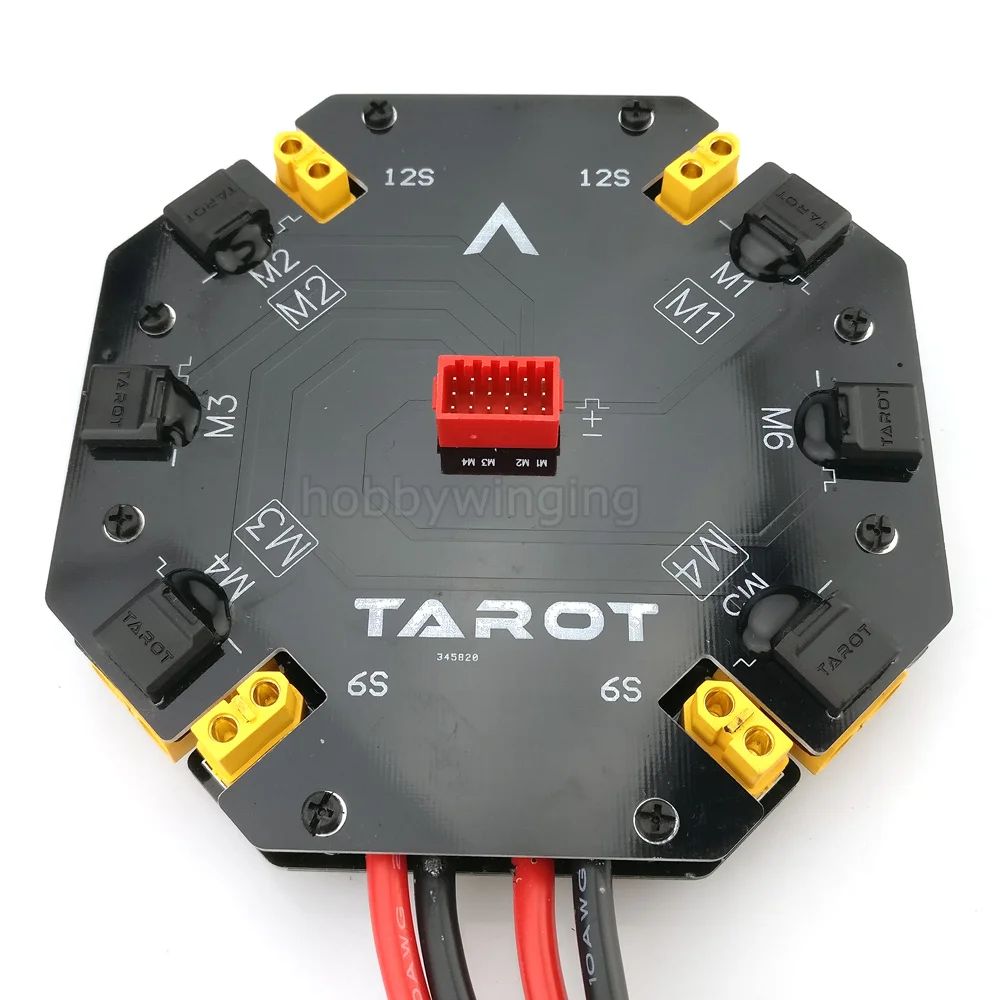 Tarot High Current Distribution Board Power Management Module 12S 480A Power Supply Board for Agricultural Drone TL2996