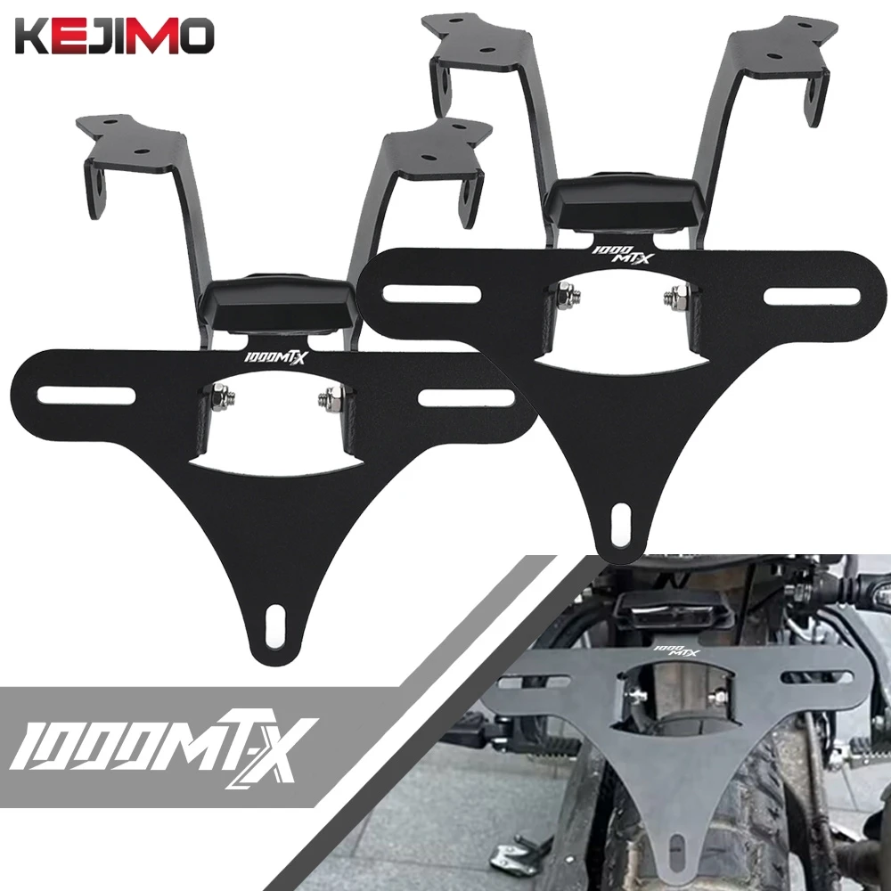 

Fits 2026 2027 For CFMOTO CF1000 1000MTX 1000MT-X 2025 Aluminum Motor License Plate Holder Fender Eliminator Tail Frame Plate
