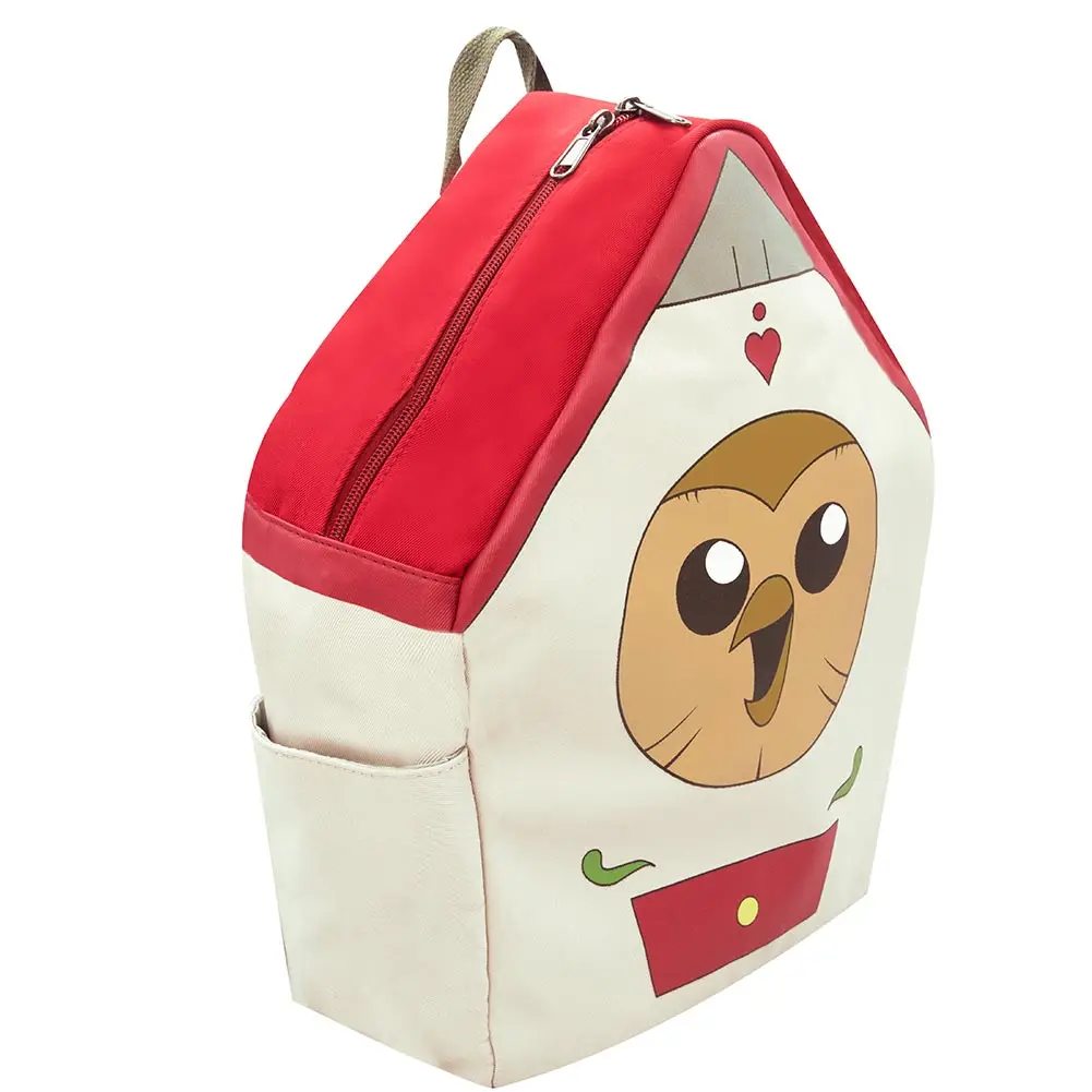 Hooty Coin Purse Backpack Cute Zipper Wallet Casual Student Kids School Bags Cartoon The Owl Cosplay House Costume Accessories