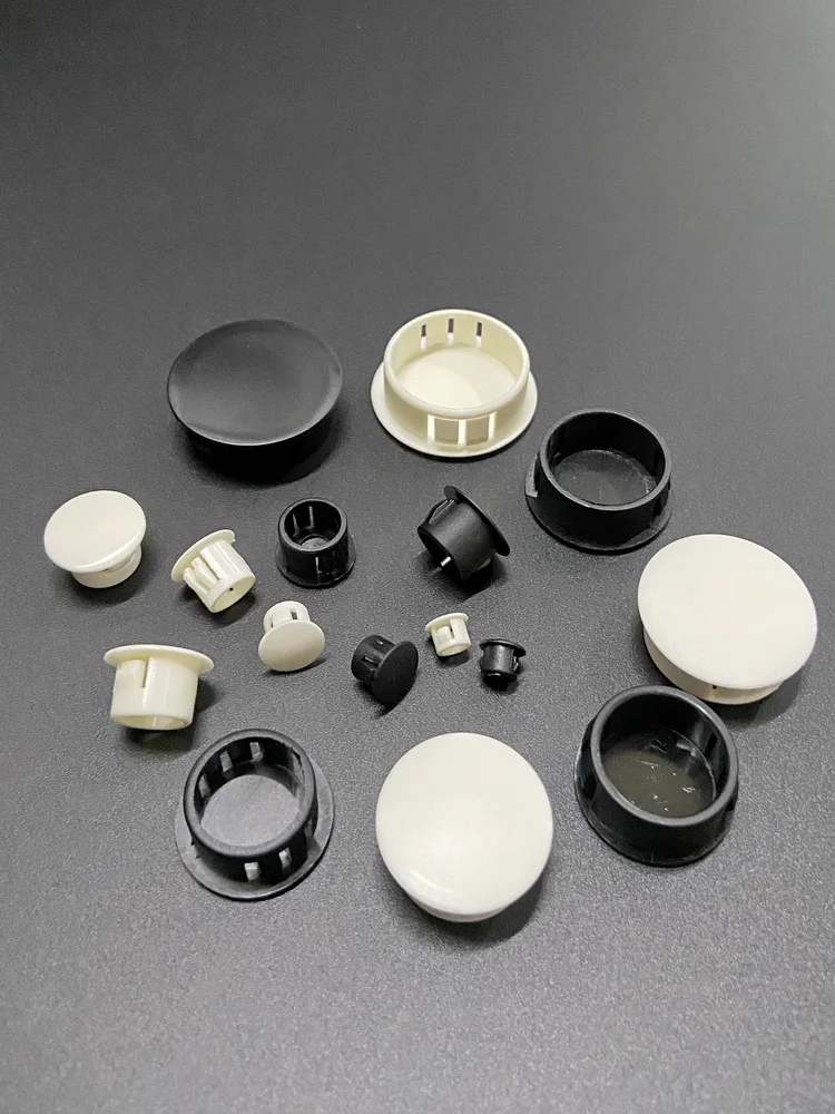 

﻿ Black And White Sealing Gasket Case Vent Cover Dustproof And Insect-proof Snap-in Plug Hole plug Stopper