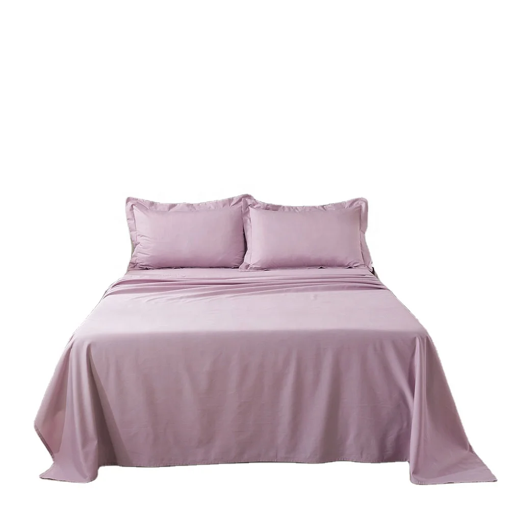 Anti Bacterial Copper infused Queen Size Bed Set 4 pieces (Sheet style: Quilt cover + bedsheet +2 pillowcases)