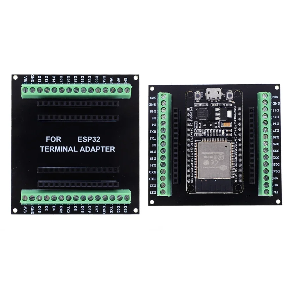 ESP32 ESP-32S Expansion Board CP2102 NodeMCU-32S Lua 30/38Pin Module GPIO ESP WROOM 32 WiFi Bluetooth Low Power Module