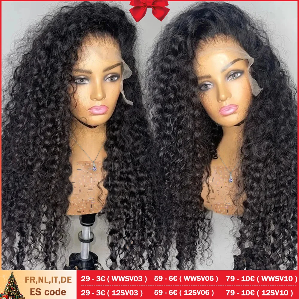 13x4 deep wave frontal Wig deep wave clear Lace Front Wig 13x6 Curly Transparent Lace Front Wig human hair Wig Brazilian Bleach Knot Lace Wig for black women