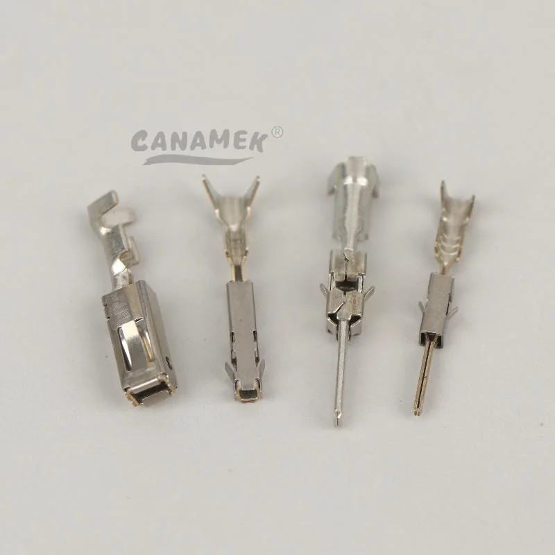 Male Female Wire Crimp Terminals 10Pcs 0.35mm 2-2.5mm² Compatible with Car J519 BCM Auto Circuit Modification