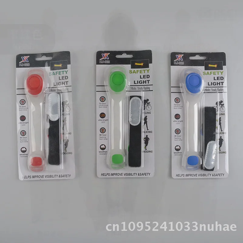 

LED Luminous Arm Band Reflective Bracelet for Night Running Outdoor Sports Cheer Props Multicolor Silicone Wrist Strap