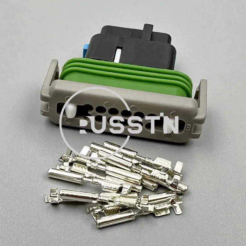 1 Set 12 Pin Miniature Automotive Adapter Car Waterproof Socket AC Assembly Auto Wiring Terminal Sealed Connector