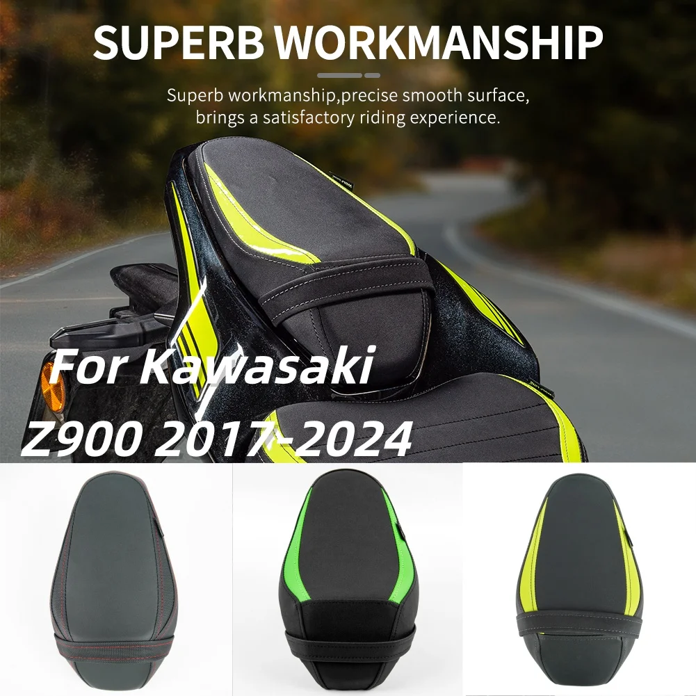 

Motorcycle Rear Passenger Seat Cushion Pillion Pad For Kawasaki Z900 2017 2018 2019 2020 2021 2022 2023 2024