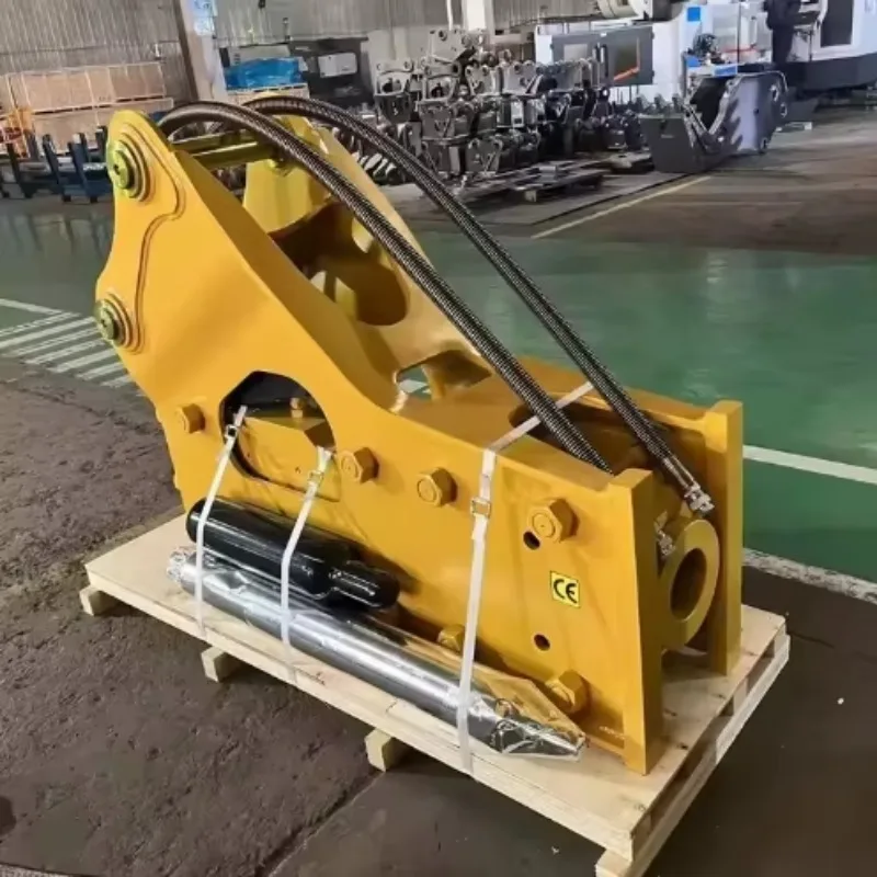 Small Excavator Accessories - Triangular Hydraulic Crushers for Various Construction Machinery Fast Delivery