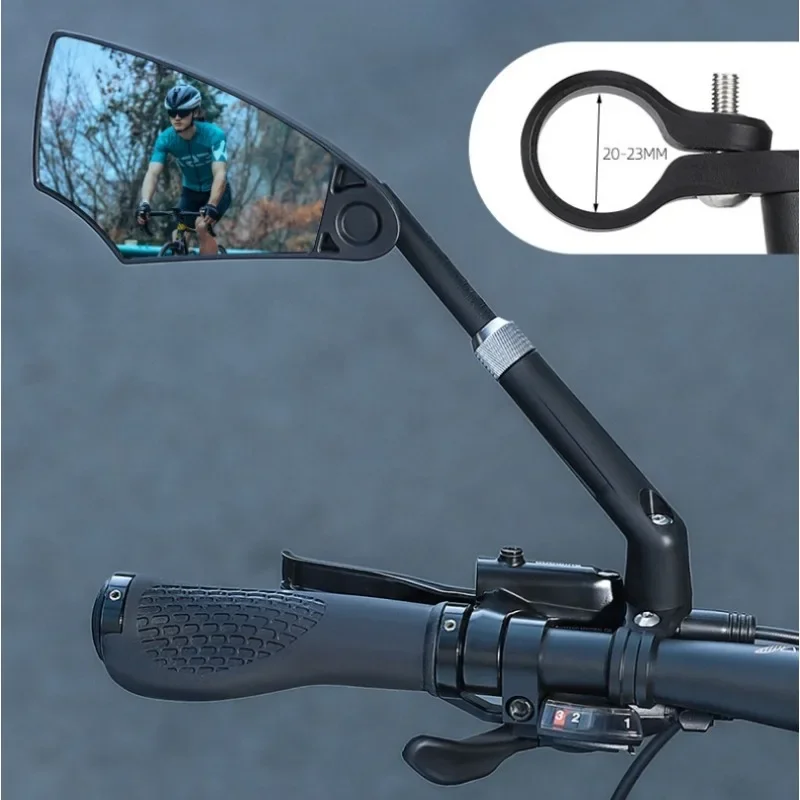 Anti-Glare Bicycle Mirror Handlebar Rear View Wide Range Back Sight Reflect Electric Scooter Mirror Bike Accessories image 5