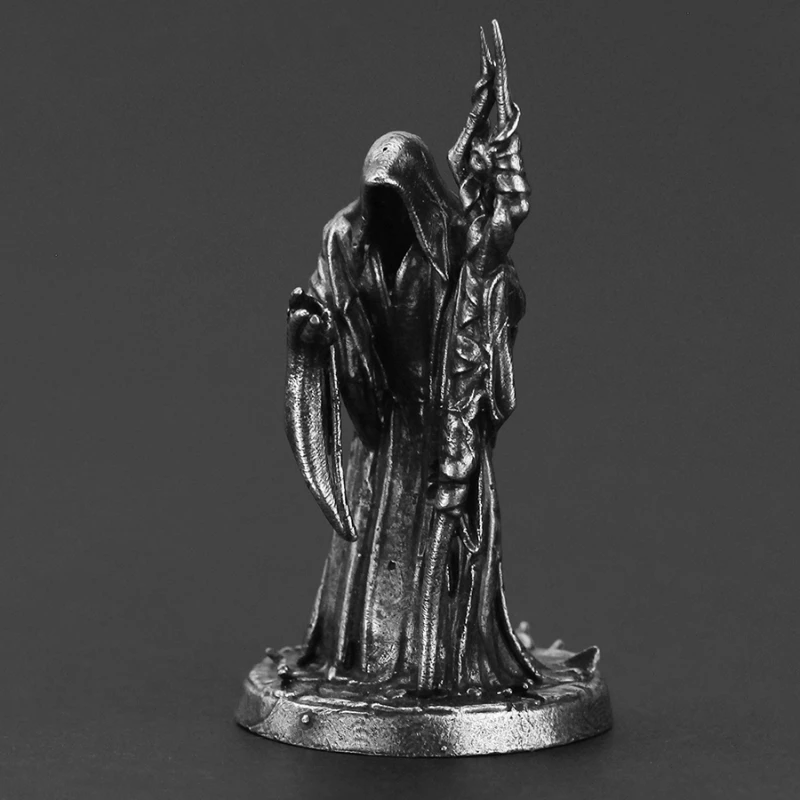 The Scythe Reaper Death Soldier Actionfiguren Metalldekor Brettspiel Spielzeug Schachfiguren Dekoration Desktop Miniaturzubehör